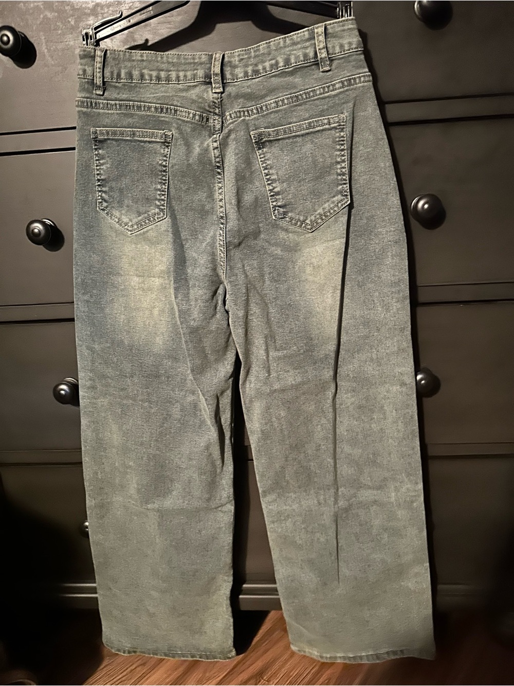 Women's Denim Jeans with embroidered logo - Picture 4 of 4